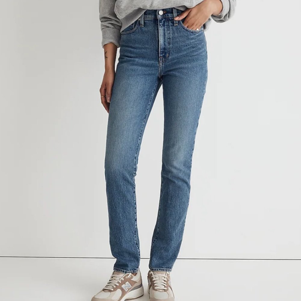 Madewell perfect vintage, gene light wash standard 26